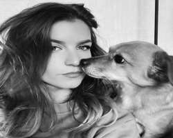 Slagter is an animal lover and very fond of dogs.